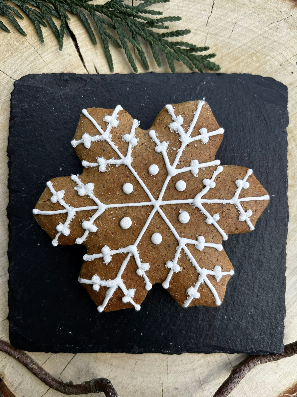 Lebkuchen - Schneeflocke